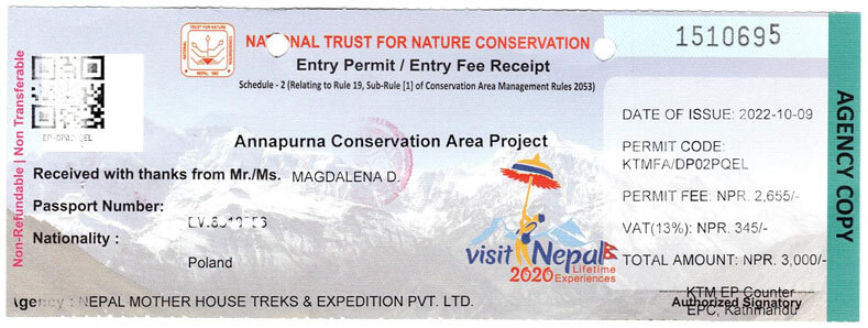 ACAP Permit