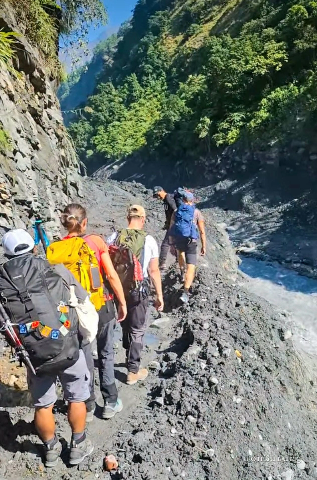Manaslu Trek main Trail opned
