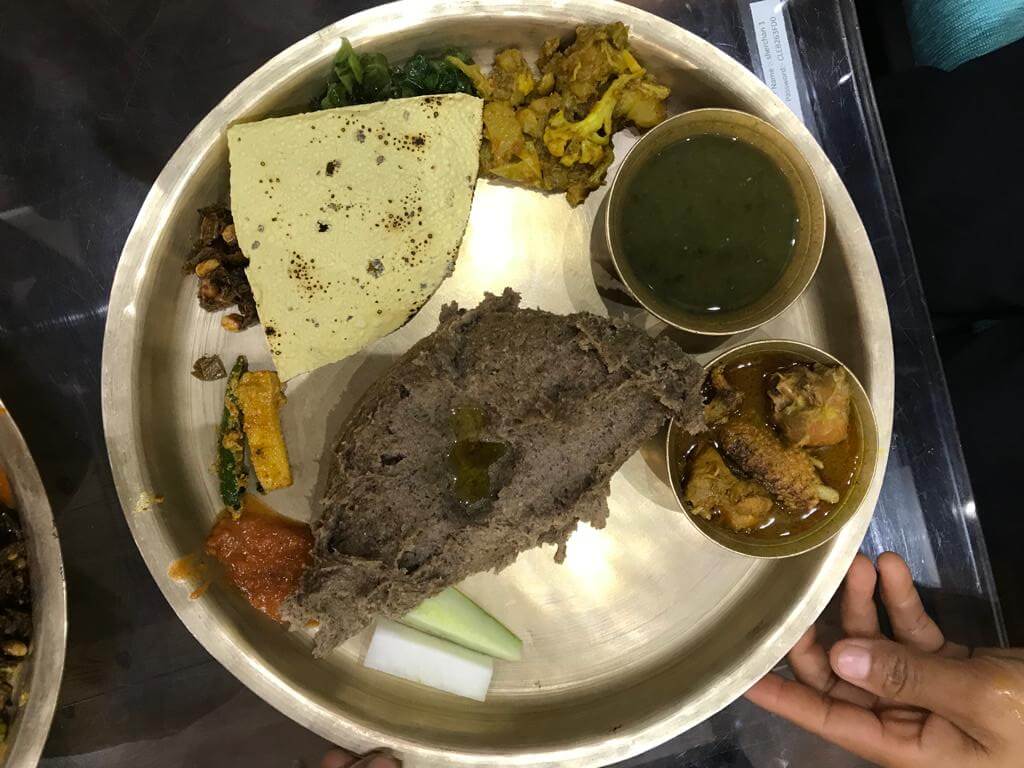 Nepali Food Dhido