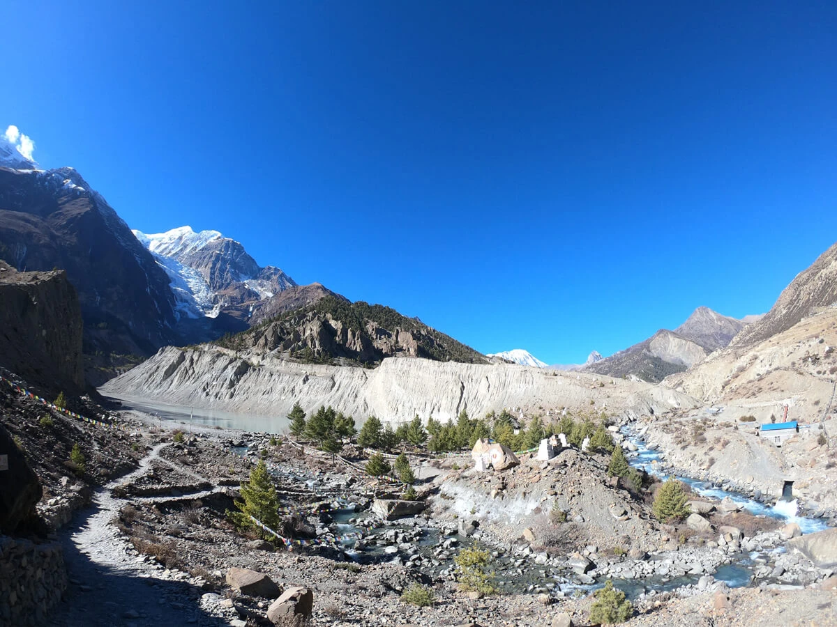  Angapurna Lacier View From Anang