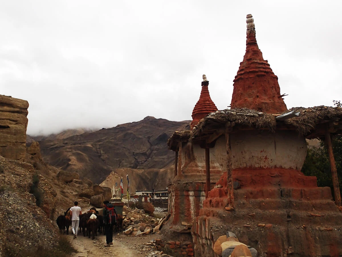  Uddhist Chhorten Tangya Gaun Upper Mustang