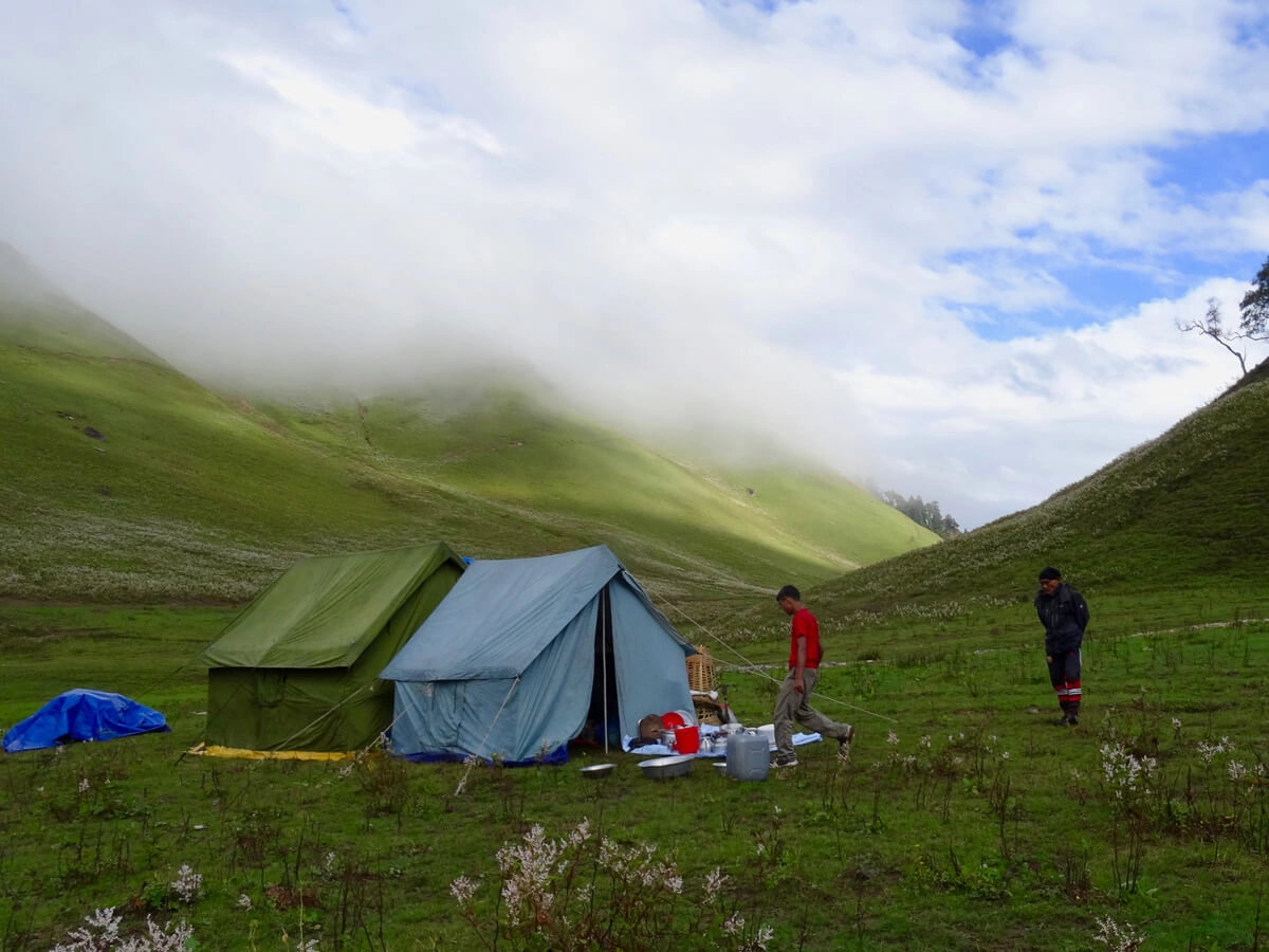 Camping Site In Dolpo Trek