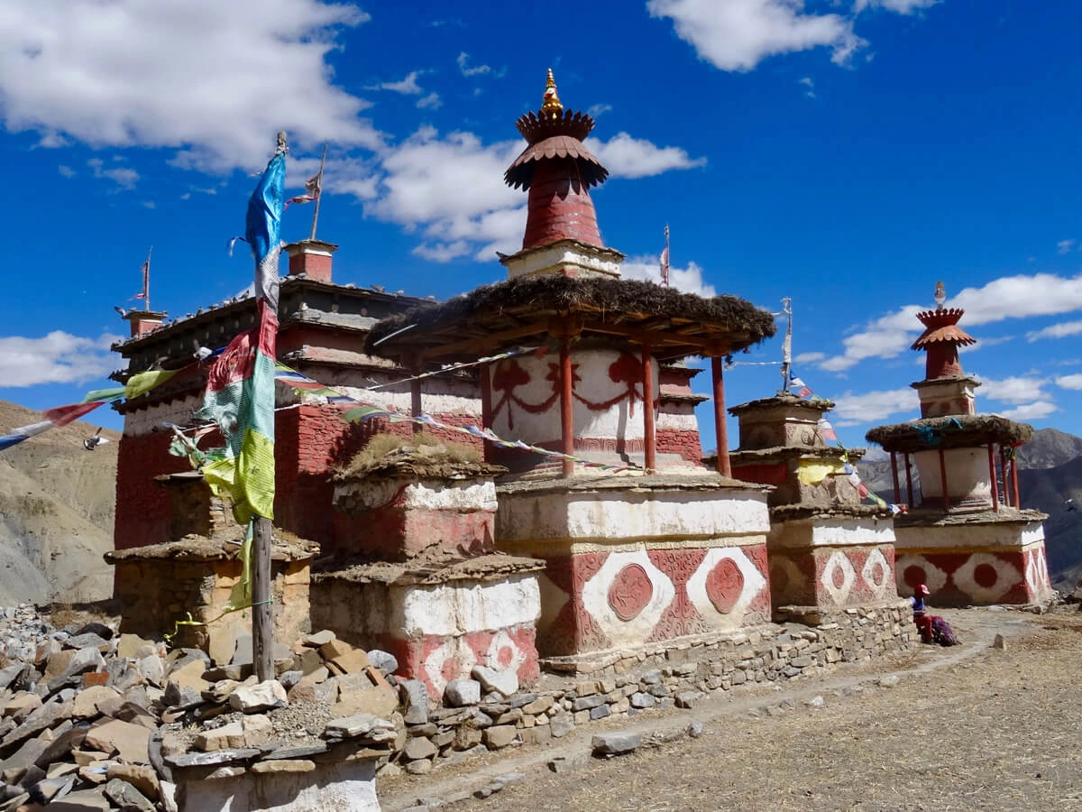 Chhiorten At Doplo Nepal