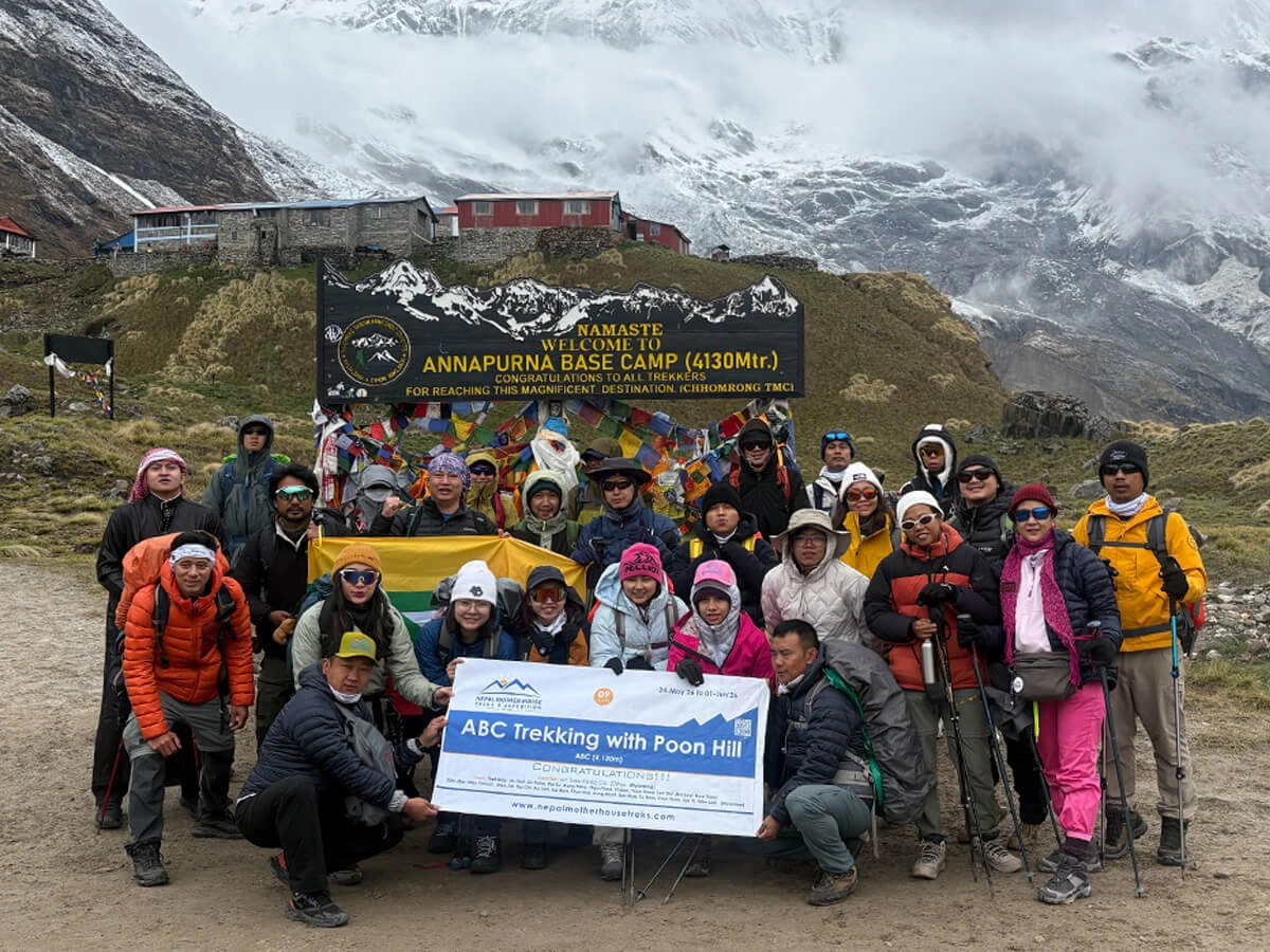 Group Annapurna Base Camp Trek