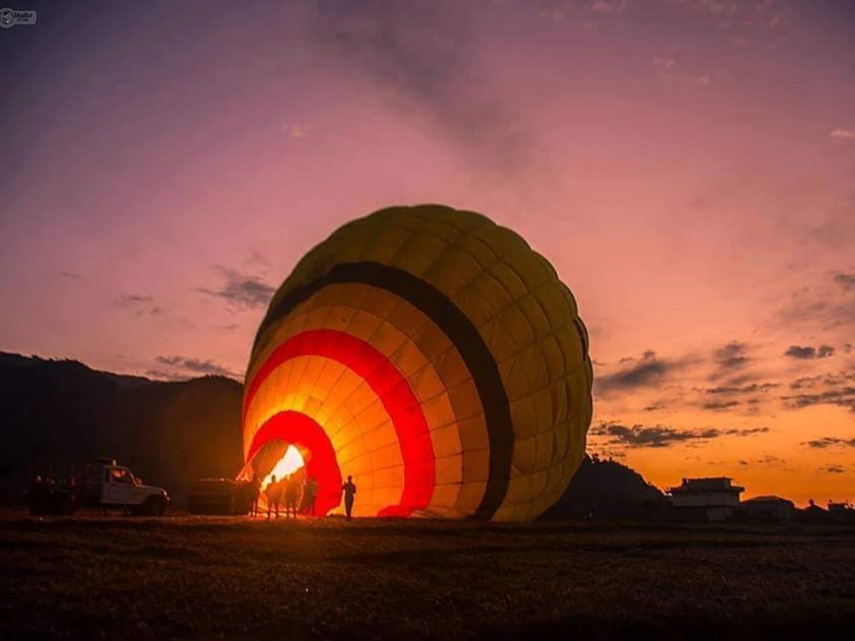 Hot Air Ballooning In Nepal