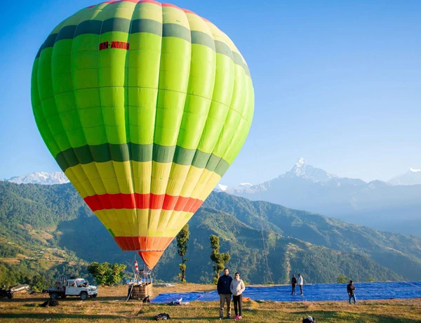 Hot Air Ballooning in Nepal