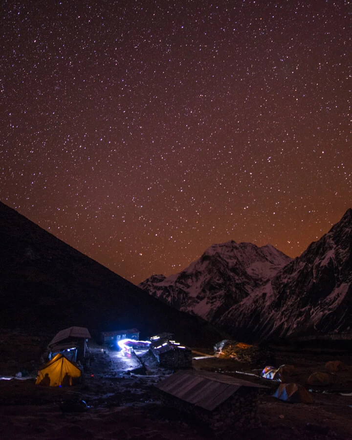 Dharmashala Tea house at Manaslu