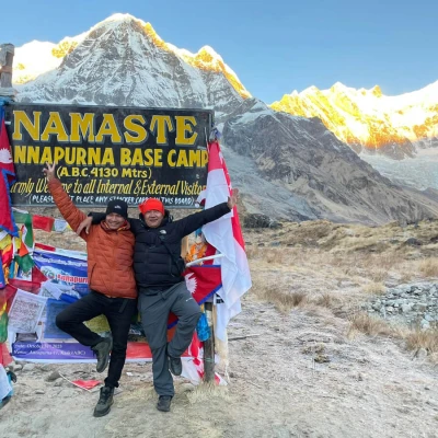 Jayram At Annapurna Base Camp