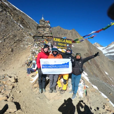 Jayram At Kang La Pass