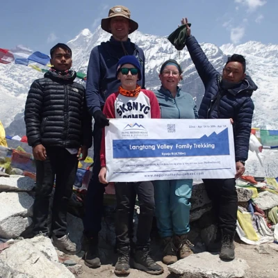 Jayram At Kyanjin Ri Langtang