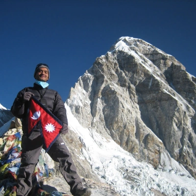 Karna Rana At Top Of The Kalapatthar M
