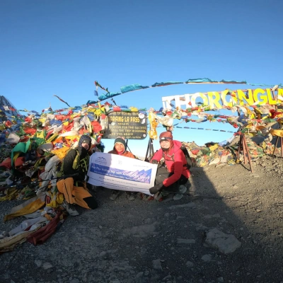 Kishor Thapa Magar Guide Atthorong La Pass Manang