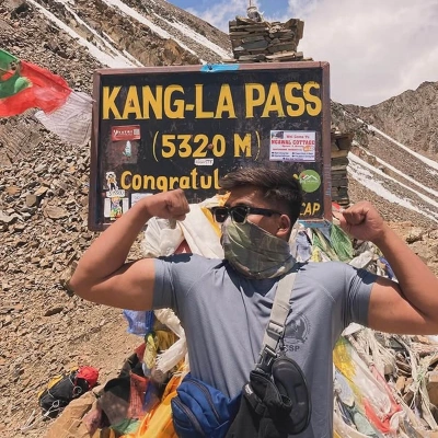 Lakpa At Kang La Pass Nar Phu