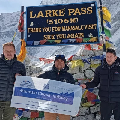 Pratap At Larke Pass Gorkha